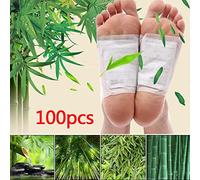 100 pièces de patchs en Bambou Détox * Vitalpads Vital Bamboo Patches Wellness * - traitement de 50 jours - élimination des toxines Black Forest Spa®