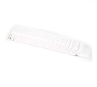 100 pièces de plaque d’isolation en céramique d’alumine, coussin de refroidissement TO-220 avec trou de 3,2 mm, isolant à haute conductivité thermique de 28 W/m·K pour les modules