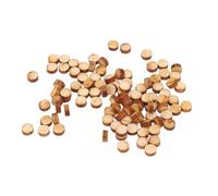 100 pièces de points pour touche de guitare en bois d’érable, incrustations rondes de repères de position pour touche, autocollants décoratifs de points de frette de 5 mm de