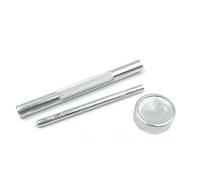 100 pièces de rivets étoiles en fer pratiques, ensemble de fabrication de bijoux portables, Texture métallique adaptée à la conception de bijoux, utilisation de pointes d ' étoiles colorées pour