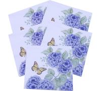 100 pièces de serviettes de table en papier 33 x 33cm serviettes de cocktail de décoration de table pour le mariage douche nuptiale fête