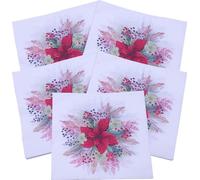 100 pièces de serviettes de table en papier 33 x 33cm serviettes de cocktail de décoration de table pour le mariage douche nuptiale fête