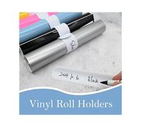 100 Pièces de Support de Rouleau de Vinyle pour le Stockage de Rouleau de Vinyle pour la Salle D'Artisanat, le Bricolage, le Vinyle Adhésif HTV, le