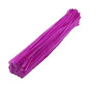 100 pièces de tiges chenille colorées for l'éducation, le nettoyage des tuyaux, les fournitures bricolage pour Créer Toutes Sortes Travaux Manuels(RedSnowBlue 100pcs)