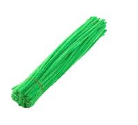 100 pièces de tiges chenille colorées for l'éducation, le nettoyage des tuyaux, les fournitures bricolage pour Créer Toutes Sortes Travaux Manuels(FruitGreen 100pcs)