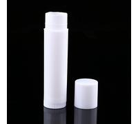 100 pièces de tubes vides pour rouge à lèvres, 5 ml, transparents, noirs et blancs ; contenant pour baume à lèvres ; tube rechargeable pour gloss à lèvres, idéal pour la