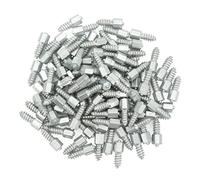 100 pièces de vis pour pneus neige, filetage M8, clous de pneu antidérapants universels, pointes en acier au tungstène pour roues de tracteur, chariot élévateur à fourche, chargeus