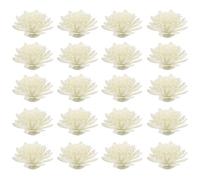 100 Pièces Diffuseur Fleur Ensemble Arômes Fleur Ensemble Arôme Diffuseurs pour Aromathérapie Parfum D' Huile Essentielle Parfum Diffuseur Blanc
