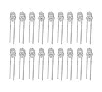 100 Pièces Diode Lumineuse LED 8 Couleurs Kit de Composants Électroniques Circuit LED Kit Assorti 3mm 3V pour L'expérience de Projet Scientifique (Blanc Chaud)