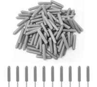 100 Pieces Dishwasher Basket Caps Pvc Dishwasher Caps For Dishwasher Basket Rust And Anti Scratch Dishwasher Accessories Grey