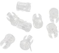 100 pièces écran de diode électroluminescente LED, capuchon transparent, enveloppe de protection, composant électronique, 3 mm