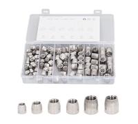 100 Pièces écrou Conique en Acier Inoxydable 304 6mm 8mm 10mm 12mm D'expansion D'implosion 4 Types