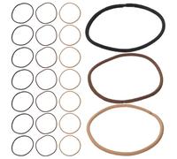 100 Pièces Élastiques à Cheveux Mini en Caoutchouc, Lot Simple | Texture Confortable, Soutien Multi Coiffures, pour Filles Sportives, Boîte de Rangement Incluse