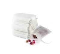 100 Pieces - Empty Tea Bags for Loose Tea - Tea Bags Tea Bags Disposable Tea Bags Corn Fiber Traditional Chinese Medicine Bags