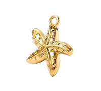 100 Pièces En Acier Inoxydable Océan Animal Étoile De Mer Hippocampe Coquille Poisson Dauphin Pendentif À Breloques for Collier Faire Soi-même Fabrication Bijoux Accessoire Pour Colliers(Color 8)