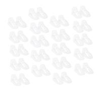 100 pièces en plastique pied moule chaussure arbre chaussures support for entrée enfant en bas âge chaussure présentoir acrylique présentoir mannequin vitrine clair porte-chaussures bébé chaussure typ