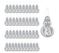 100 Pièces Enfile-Aiguille, Enfile-Aiguilles en Aluminium, Enfileurs d'Aiguille à Coudre de Machine à Main, Feuille de Filetage, pour Travaux d'Aiguille, Couture, Travaux Manuels, Filetage(Argent)