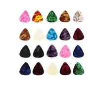 100 pièces/ensemble choix acoustiques électrique basse Pic Plectrum médiateur Guitarra Instrument de musique épaisseur mélange guitare Pick