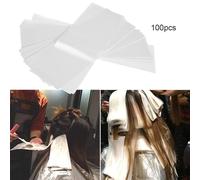 100 Pièces/Ensemble Pro Salon Cheveux Colorant Papier Recyclable Séparant Tache Couleur De Teinture En Tissu De Salon De Coiffure Produits Outils