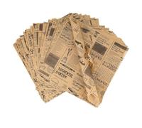 100 Pièces Étanche Papier D'Emballage de Cuisson Feuilles de Papier D'emballage Alimentaire Jetable Papier D'emballage Alimentaire pour Sandwichs, Frites, Burgers, Gâteaux