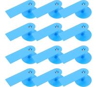 100 Pièces Étiquette D'identification Auriculaire | Léger, Suivi et Prévention du Vol, Usage Élevage et Quarantaine, Lot pour Animaux de Boucherie