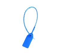 100 pièces Étiquettes de sécurité en plastique de type Pull, inviolables, pour vêtements, chaussures, sacs, longueur 250mm