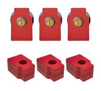 100 Pièces Étiquettes Suspendues Pour Bouteilles, Étiquettes Vierges Pour Bouteilles, Étiquettes à Vin En Papier Kraft (Red)