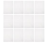 100 Pièces Feuilles de Plastification en Plastique 8 Pouces | Finition Lumineuse, Transparence Claire et Étanchéité Certifiée, pour Cartes D’identité, Affichage et Classe