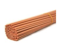100 Pièces Fibre diffuseur de Remplacement Bâtons pour Arôme de Parfum (20cm*3mm, Marron Clair)