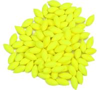 100 Pieces Fishing Beads,Fishing Lures Floats Beads Fishing Olive Beads Indicator Floating Bead Fishing Surfcasting Floating Bead Fishing Surfcasting Float Fishing Trout