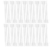 100 Pièces Fixateur de Mousse de Fleur, Base Pointue | Surface Lisse, Insertion Anti-déformation, Garde les Fleurs Droites, pour Cours, DIY et Décorateurs