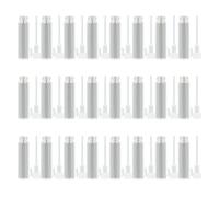 100 Pièces Flacon de Parfum en Verre 1ml, Transparent | Anti-fuite, Format Portable, pour Huile à Cuticules et Parfum, Voyage, Paquet de Sport