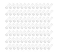 100 Pièces Flacons D'échantillon en Plastique 5ml avec Couvercles pour | Transparence Élevée, Inspection Rapide du Contenu, Résistance Chimique, pour Chercheurs, Techniciens, Poudres