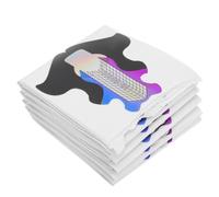 100 Pièces Formulaire D'extension D'ongles en Papier Blanc | Autocollants pour Professionnels, Usage Maison Diy, Faciles à Poser, Fourniture de Manucure