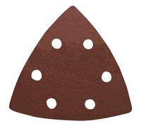 100 pièces Forum Feuille abrasive auto-agrippante bois 96 mm K120 (ponceuse triangulaire)