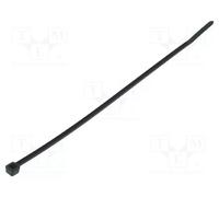 HellermannTyton 111-02358 T18I-PA66HS-BK Serre-câble 145 mm 2.50 mm noir stabilisé à la chaleur 100 pc(s) Noir G