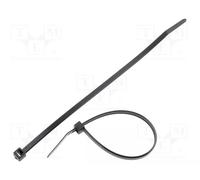 HellermannTyton Serre-câble T30R-N66-BK-C1 150 mm 3,5 mm Noir résistant aux intempéries 100 pièces