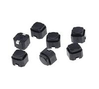 100 pièces interrupteur tactile 6 * 6 * 5 MM interrupteur muet clavier en Silicone bouton poussoir interrupteur 2 broches interrupteurs silencieux interrupteur industriel