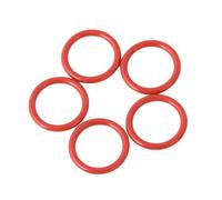 100 pièces Joint torique en Silicone rouge, ID 9mm, OD 12mm, diamètre du fil 1.5mm, adapté aux tuyaux, vannes, pompes, équipements électroniques, 9x12x1.5mm(100pcs)