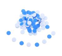 100 Pièces Joints de Flacons en Silicone Ptfe, Bleu | Faibles Extraits, Surface sans Résidus, pour Autosamplers et Prélèvements D'espace de Tête