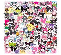 100 Pièces Kawaii Ma Mélodie Kuromi Hello Kitty Autocollants Pour Enfants Filles Bricolage Papeterie Journal Mignon Dessin Animé Sanrio Autocollant Décalcomanies.X238412.