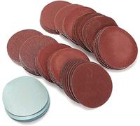 100 pièces Kit de disque de ponçage/ponceuse mixte disques de ponçage/80-3000 grain papier de verre ponçage polissage disque abrasif/pour perceuse meuleuse outils rotatifs (70mm)