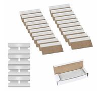 100 Pièces Lame Grattoir de Rechange Lames de Rechange pour Grattoir Acier Inoxydable Lames de Remplacement Grattoirs pour Vitre, Plaque à Induction, Voiture, Miroir (40 * 20 mm)