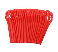 100 Pièces Lames de Rechange en Plastique Résistant pour Faucheuse Bordure Découpe Précise et Durable Kit Compatibles FRT18A FRT18A1 FRT20A1