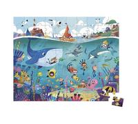Janod Puzzle Les fonds marins – 100 pièces