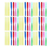 100 Pièces Libellule Volante en Plastique Coloré, Hélice à Main | Format Léger, Rangement Facile Pochette Organisatrice, pour Fêtes t Salons Préscolaires Couleur Aléatoire