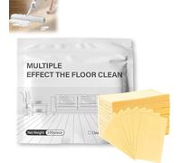 100 Pièces Lingettes Nettoyantes Solubles Pour Sol,Lingette Sol,Lingette Nettoyante Multi Surface,Formule Concentrée Efficace,Convient Pour Carrelage,Parquet,Stratifié Et Tous Types De Revêtements (E)