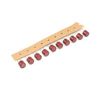 100 pièces/lot fusible rond à soufflage lent T500mA T1A 2A 2.5A T3.15A 4A 5A 6.3A 8A 10A 250V 382 T2A LCD TV carte d'alimentation couramment Câblage de protection (Color : T630ma)
