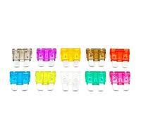 100 pièces/lot fusible Standard lame moyenne voiture fusible auto fusibles voiture 2A 3A 5A 7.5A 10A 15A 20A 25A 30A 35A Câblage de protection