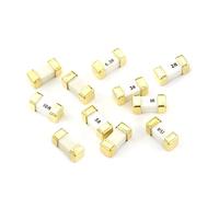 100 pièces/lot or argent 1808 125V 250V AC 451 SMD fusible, à rapide 2410 porte-fusible 125mA 200mA 250mA 315mA 500mA 750mA 1A 1.5A(0.315A)